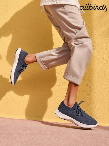 Allbirds Blue Dark Black Mens Tree Dasher 2 Trainers (F70912) | £125