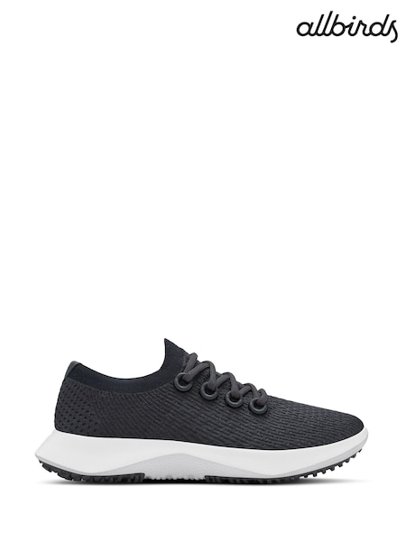 Allbirds Black Grey Black Mens Tree Dasher 2 Trainers (F70917) | £125