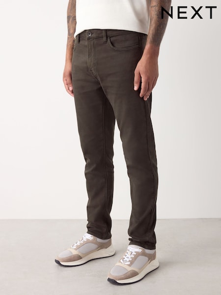 Brown Slim Fit Comfort Stretch Jeans (F70964) | £32