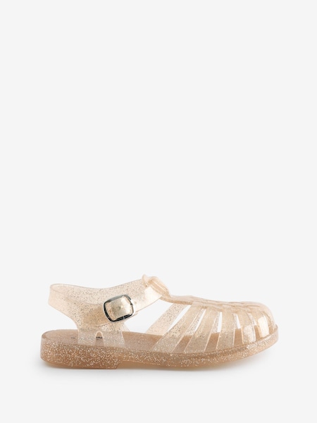 Konges Sløjd Pink Light Nea Glitter Sandals (F71078) | £30