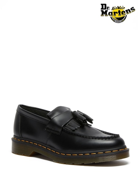 Dr. Martens Black Adrian Smooth Loafers (F71189) | £150