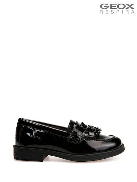 Geox J Agata A Slip On Black Shoes (F71197) | £75