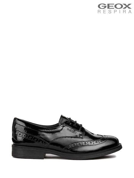 Geox J Agata D Black Shoes (F71202) | £65