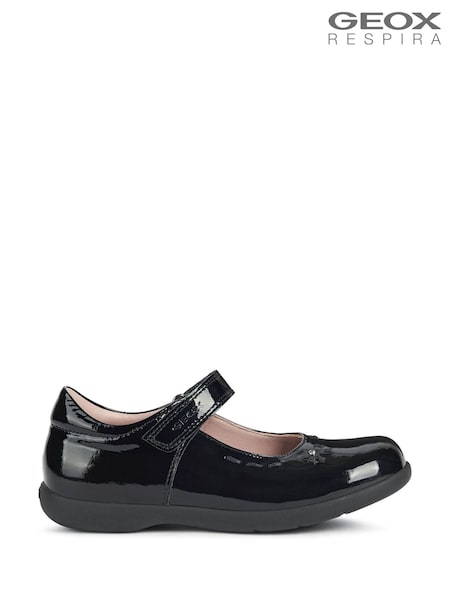 Geox Naimara Girl Black Ballerinas Shoes (F71203) | £50