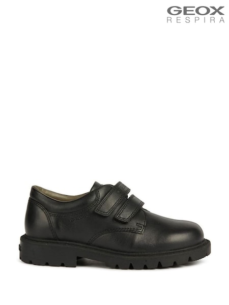 Geox Shaylax Boy Black Shoes (F71206) | £47