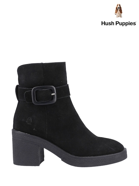 Hush Puppies Fearne Buckle Boots (F71310) | £100