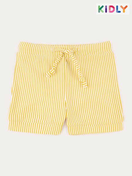 KIDLY Pink Seersucker Trunks (F71556) | £14