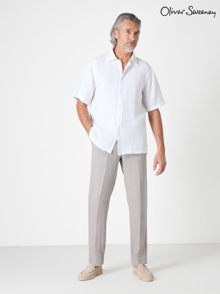 Oliver Sweeney 100% Linen Short Sleeved Shirt (F71750) | £99