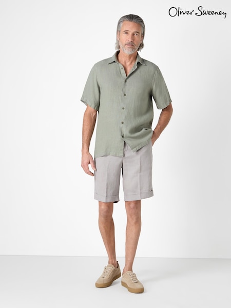 Oliver Sweeney 100% Linen Short Sleeved Shirt (F71754) | £99