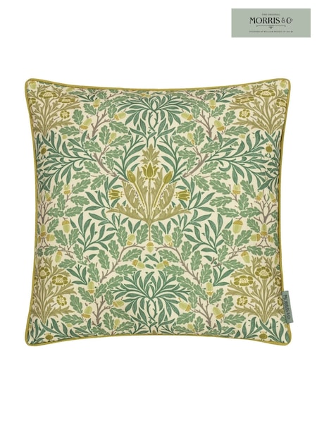 Morris & Co Sage Multi Acorn Printed Outdoor Cushion (F71819) | £18