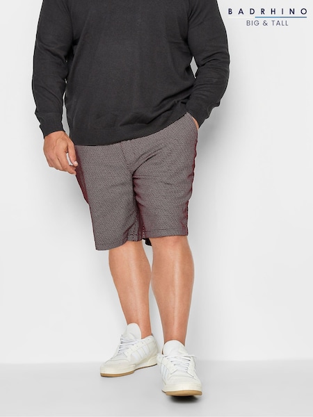 BadRhino Big & Tall Red Stretch Chinos Shorts (F71878) | £29
