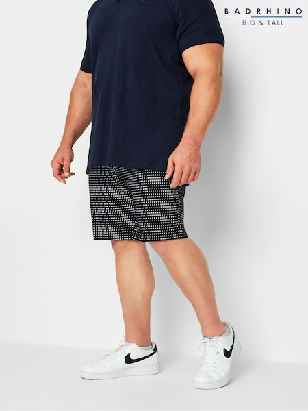 BadRhino Big & Tall Blue Navy Stretch Chinos Shorts (F71880) | £29
