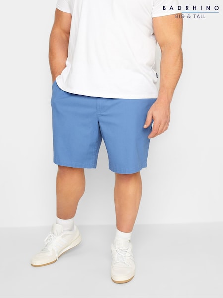 BadRhino Big & Tall Blue Stretch Chinos Shorts (F71883) | £29