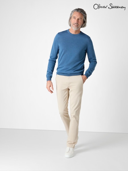 Oliver Sweeney Merino Wool Crew Neck Jumper (F71908) | £99