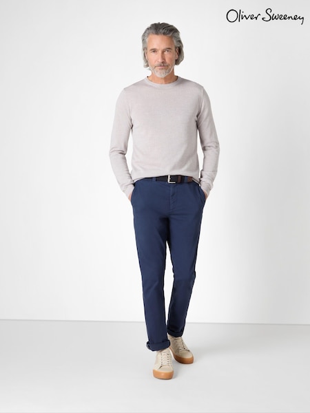 Oliver Sweeney Merino Wool Crew Neck Jumper (F71912) | £99