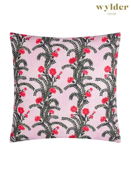 Wylder Lilac Cassis Printed Outdoor Cushion (F72234) | £15