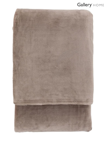 Gallery Home Neutral Simply Throw (F72336) | £20