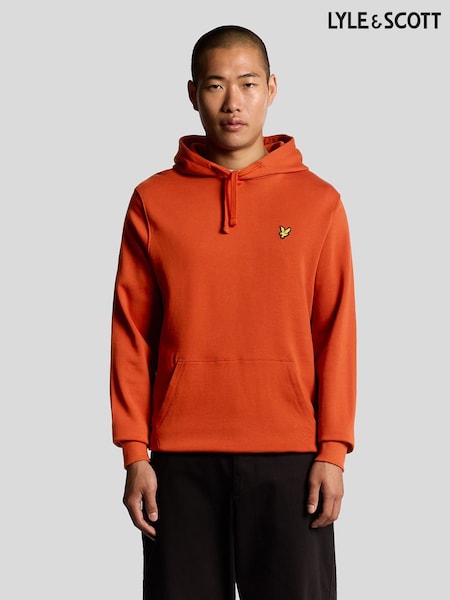 Lyle & Scott Red Pullover Hoodie (F72537) | £70