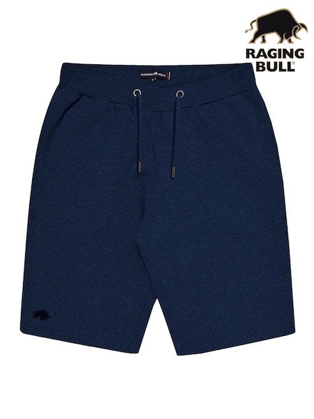 Raging Bull Blue 100% Cotton Classic Sweat Shorts (F72953) | £45