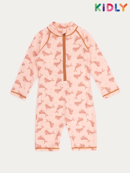 KIDLY BY MORI 3/4 Sleeve Sunsafe Suit (F73140) | £24