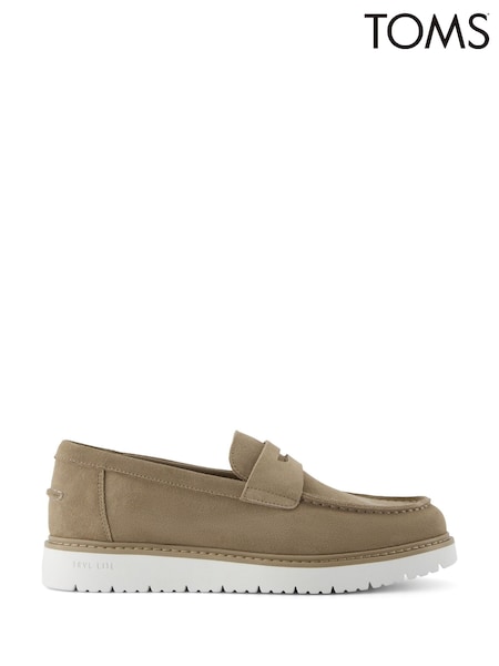 Toms Navi Trvl Lite Havana Brown Loafers (F73160) | £100