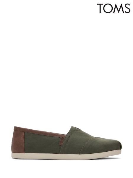 Toms Green Alpargata Classic Shoes (F73163) | £52