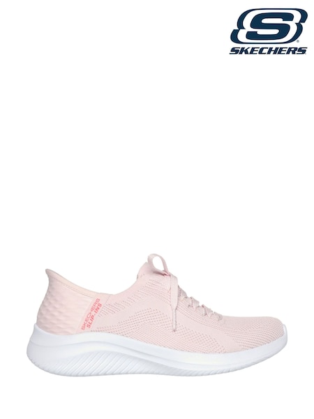 Skechers Pink Slip-ins: Ultra Flex 3.0 Brilliant Trainers (F73195) | £89