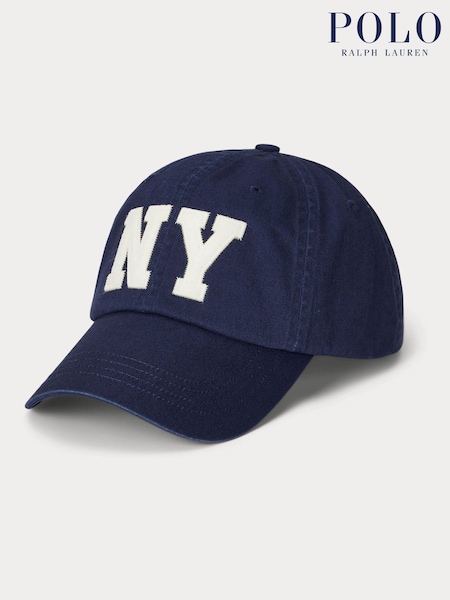 Polo Ralph Lauren Blue New York Hat (F73523) | £80