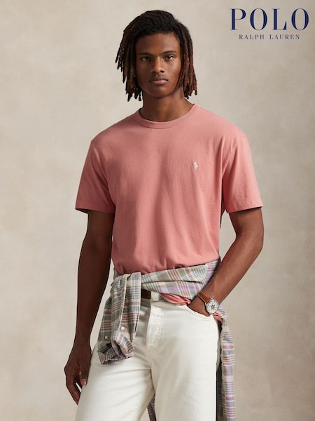 Polo Ralph Lauren Pink Short Sleeve T-Shirt (F73541) | £90