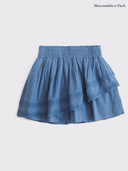 Abercrombie & Fitch Woven Lace Trim Mini Skirt (F73935) | £29 - £31