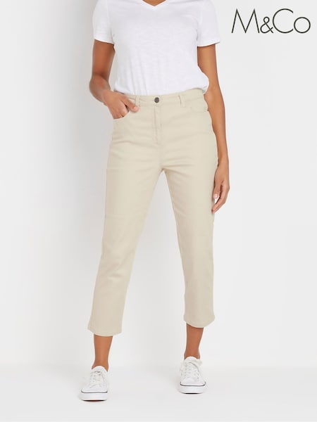 Bump It Up Maternity Natural Crop Jeans (F74726) | £30