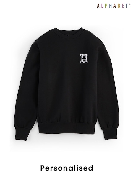 Alphabet Personalised Mens Sweatshirt (F74796) | £30