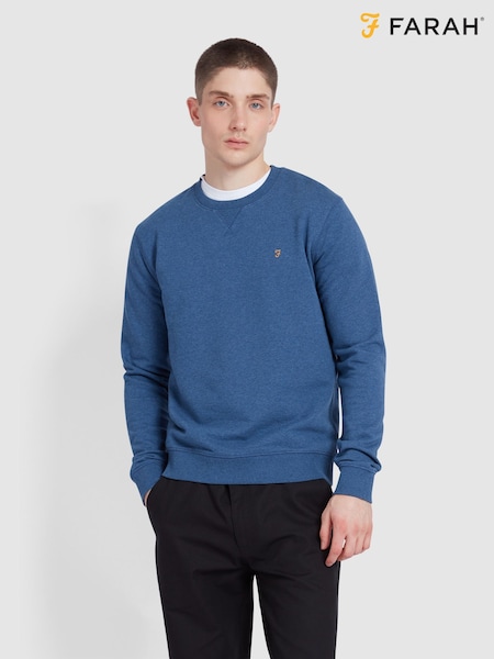 Farah Tim New Crew Neck Sweatshirt (F75328) | £65