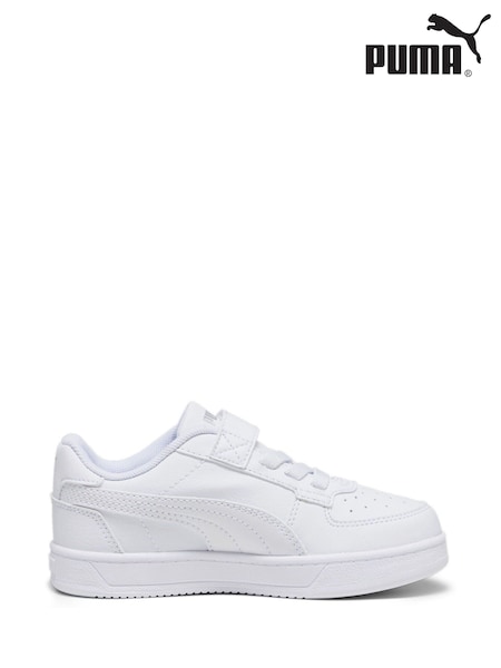 Puma White Kids Toddler Caven 2.0 Sneakers (F75428) | £30