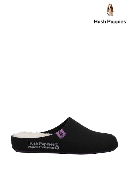 Black Good Slippers (F75530) | £44