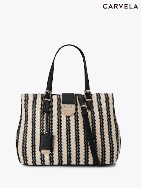 Carvela Maria Midi Stripe Bag (F76072) | £119
