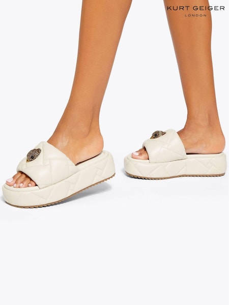 Kurt Geiger London Kensington Puff Flatform Sandals (F76115) | £169