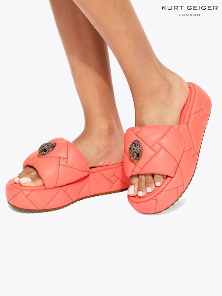 Kurt Geiger London Kensington Puff Flatform Sandals (F76129) | £169