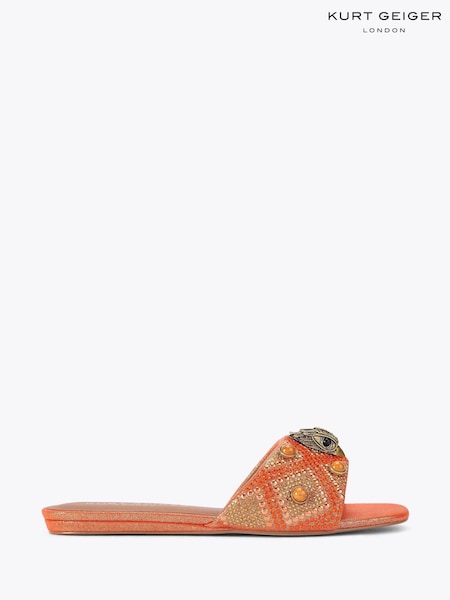 Kurt Geiger London Kensington Flat Jewel Sandals (F76139) | £159