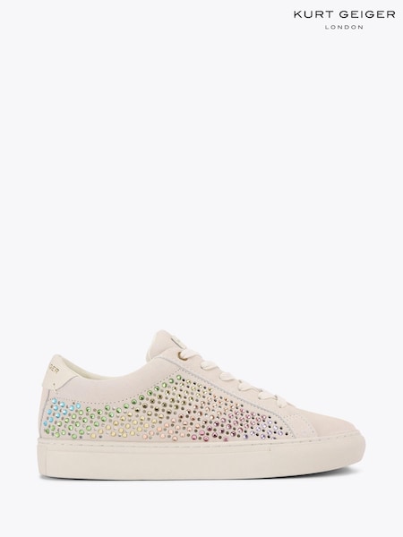 Kurt Geiger London Lane Crystal Trainers (F76147) | £169