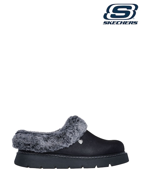 Skechers Black Keepsakes Lite Cozy Blend Slippers (F76200) | £39