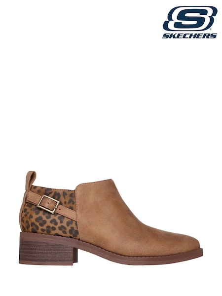 Skechers Brown Bobs Wander Luxe Desert Glam Boots (F76213) | £59