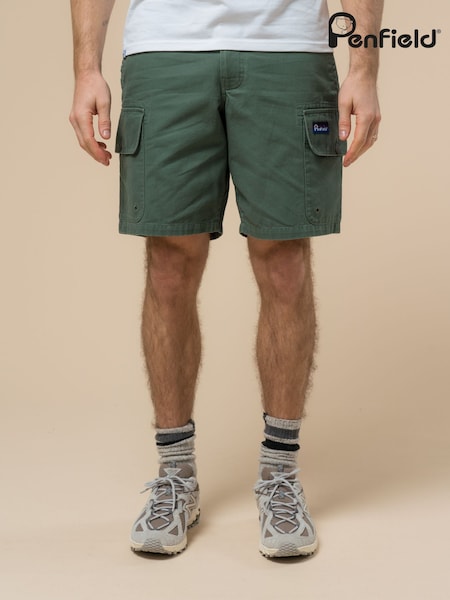 Penfield Green Mens Quincy Cargo Shorts (F76256) | £60