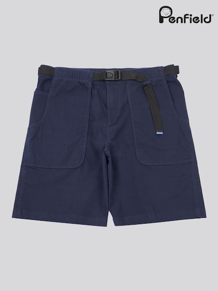 Penfield Blue Mens Felton Shorts (F76258) | £60