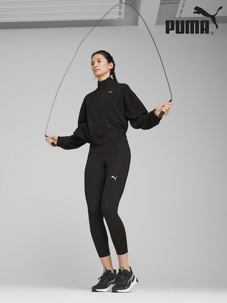 Puma Black Womens LACE Woven Jacket (F76565) | £50