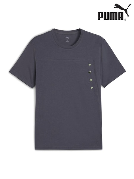 Puma Grey Mens TAD TECH Triblend T-Shirt (F76623) | £26