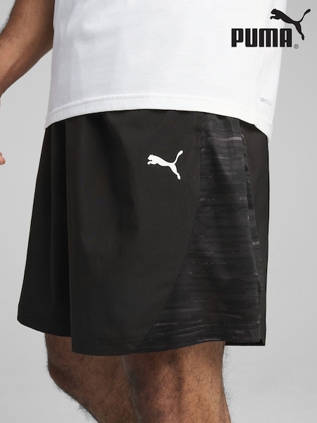 Puma Black Mens TAD TECH Fabric Mix Shorts (F76644) | £30