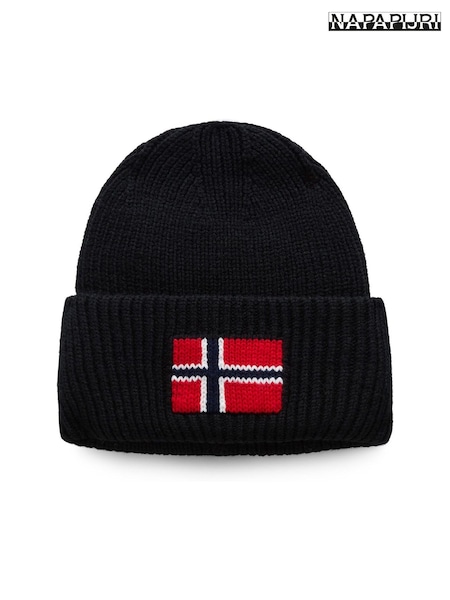 Napapijri Evei Black Beanie (F76674) | £50