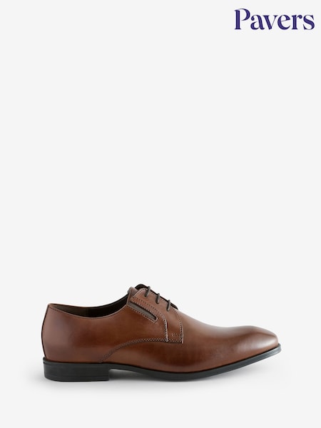 Pavers Brown Gents Lace Smart Shoes (F76811) | £60