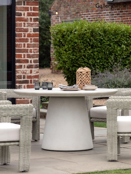 Gallery Home Grey Hvar Garden Dining Table (F76949) | £1,040